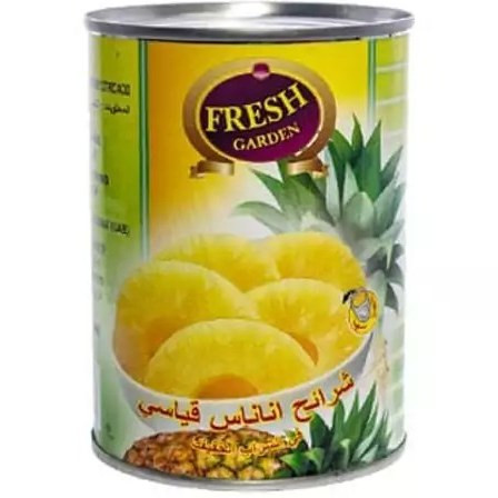 کمپوت آناناس حلقه کامل